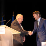 Accueil du maire de Troyes François Baroin