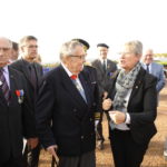 Le Président Jacques Goujat accueille Madame Geneviève Darrieussecq Secrétaire d’Etat auprès de la Ministre des Armées