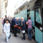 Accueil des passagers par Serge Auffrédou