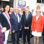 Avec Mme la députée de l'Aube