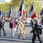 Nos porte-drapeaux défilent sur les Champs-Elysées
