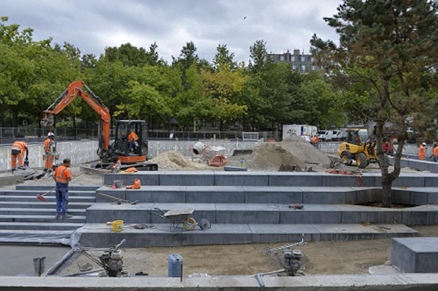 Les travaux du mémorial OPEX